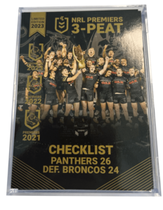 2023 NRL Limited Editon Premiership Sets