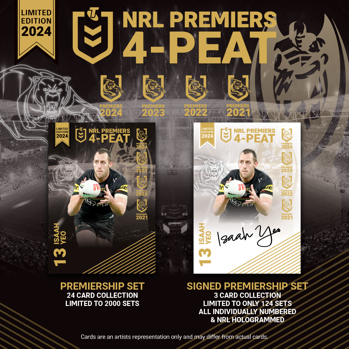 PRE-SALE: 2024 NRL Limited Edition Premiership Sets Signed