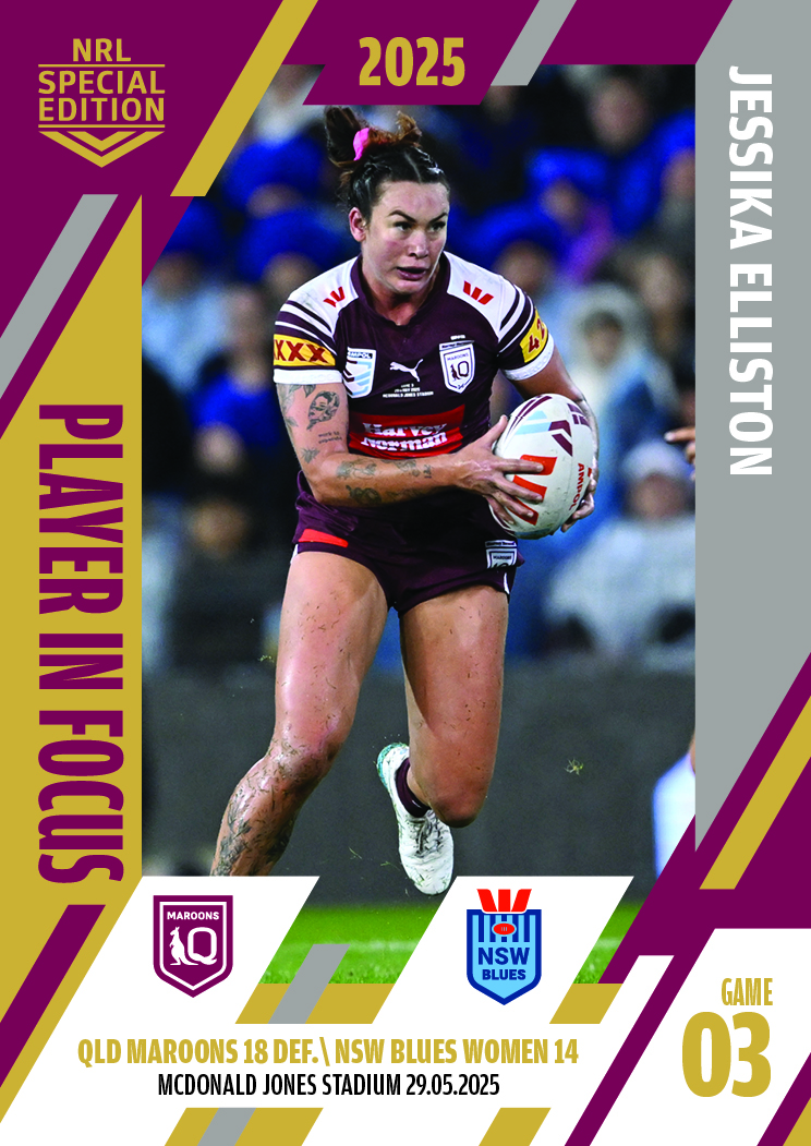 Women's State of Origin Game III In ﻿Focus - Jessika Elliston