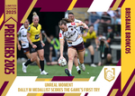 2025 NRLW 3 Card Premiership Set - Brisbane Broncos