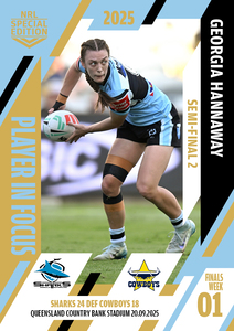 NRLW In Focus Semi Final 2 - Georgia Hannaway